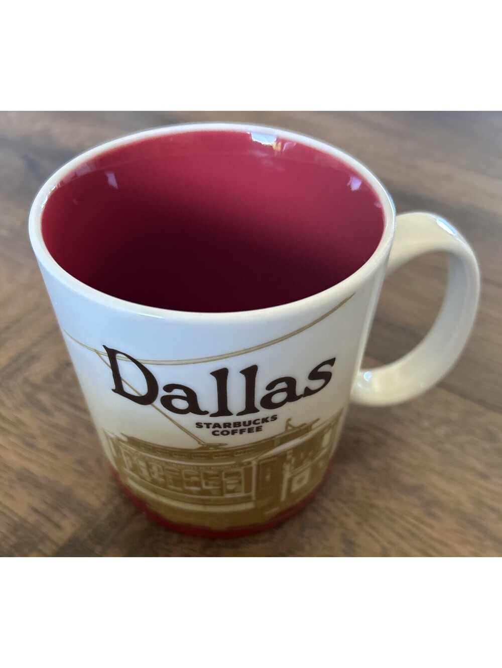Dallas Starbucks Mug / Collector Series / 2012 / 16 Oz. /  Coffee Tea Texas